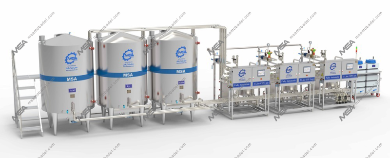 معرفی دستگاه CIP فول اتوماتیک